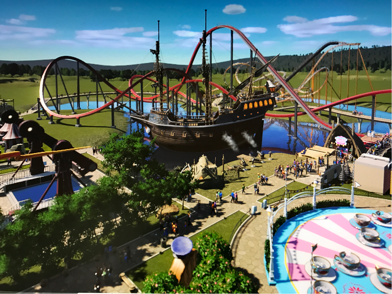 过山车之星可以开始玩了