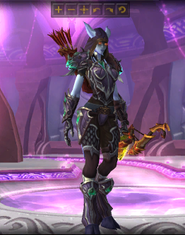 我亡灵女猎人一身灰色装站在神射手营地就感觉是个神经病