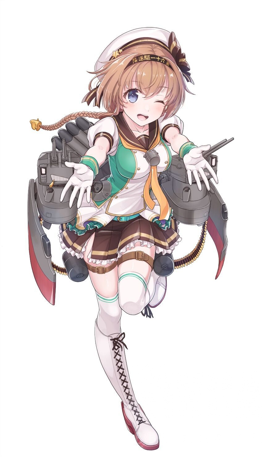 舰colle发现秋月级dd三张非常好看的图不知道有没中破的