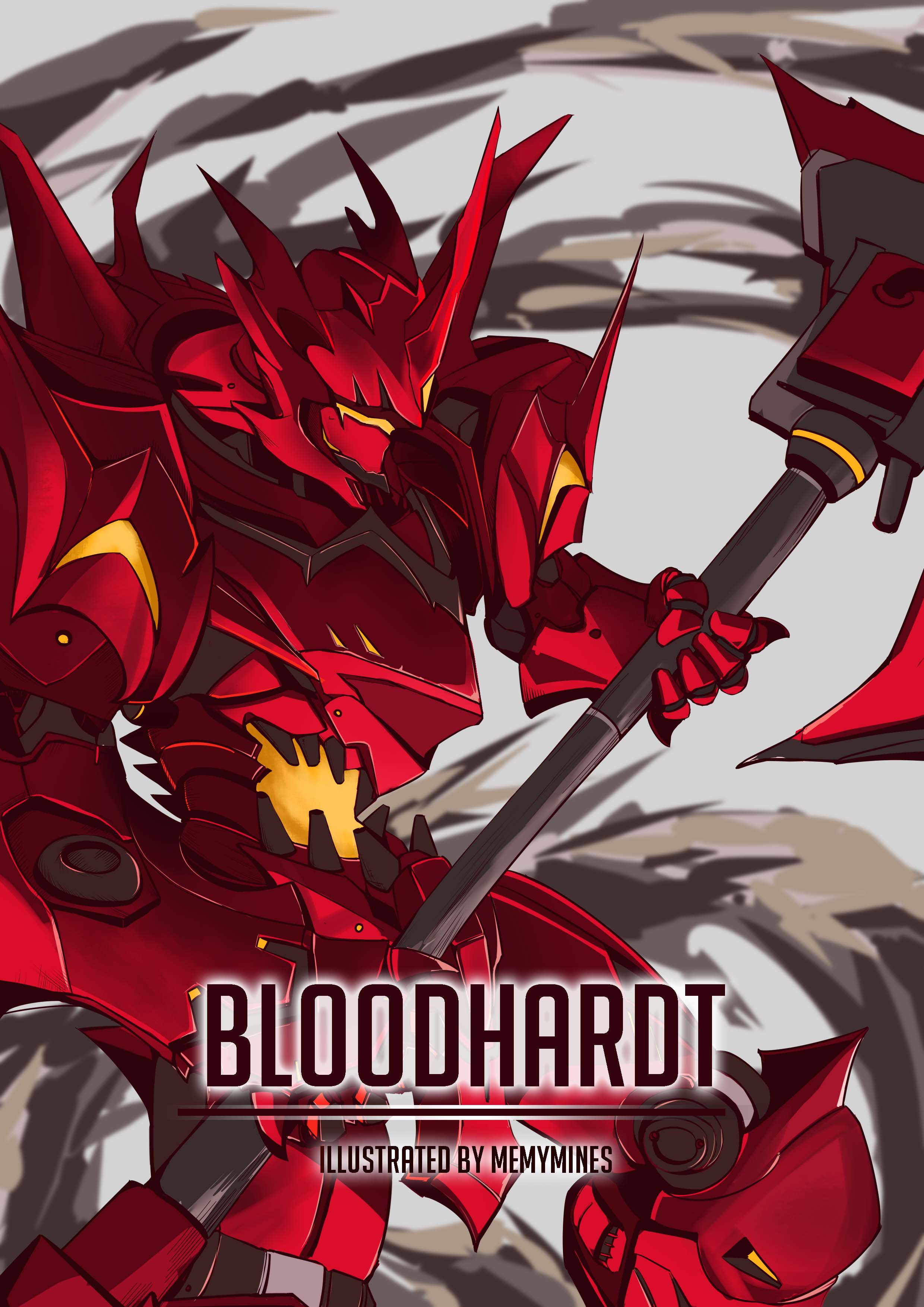 同人创作猩红莱英哈特出击