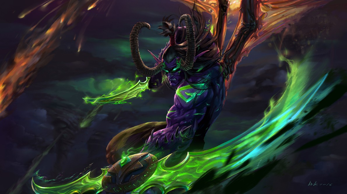 诅咒巨魔打野|魔兽世界怀旧服:伊利丹小细节,dps不够,那就学学吧