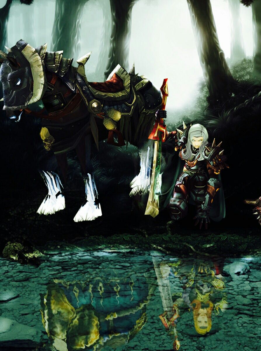 求张图,一个骑士还是战士,好像是战死了,跪在地上,手扶着一把剑