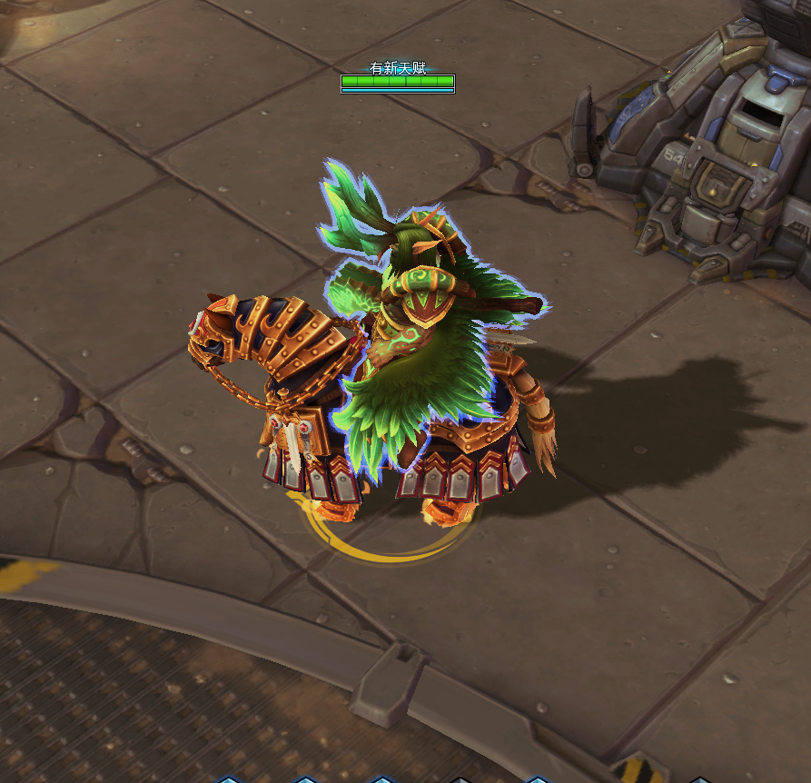 [烈焰德鲁伊-玛法里奥]新皮肤搭配"绿色调"坐骑一览!