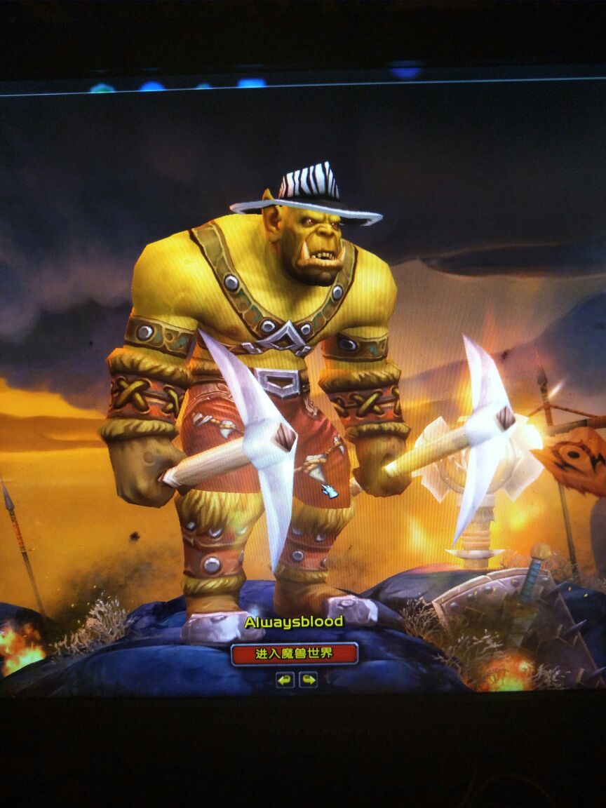 男兽人锁甲幻化求教