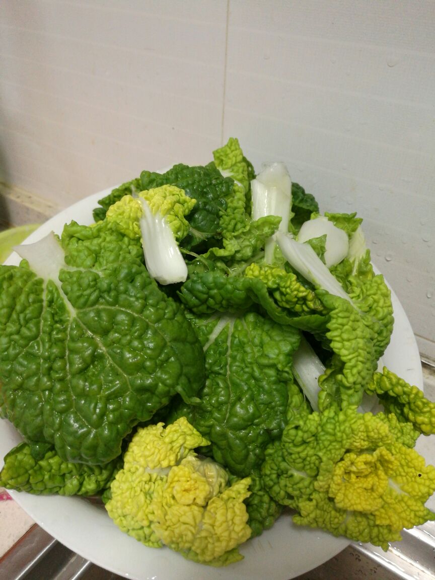 淮河流域冬季特产乌白菜好吃的停不下来