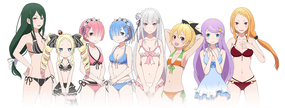 3.23发售的《从零开始的异世界death or kiss》店铺特典,初回特典泳装