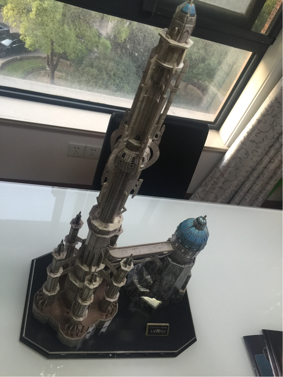 喜爱法师必须信仰秀一下自己做的卡拉赞塔模型