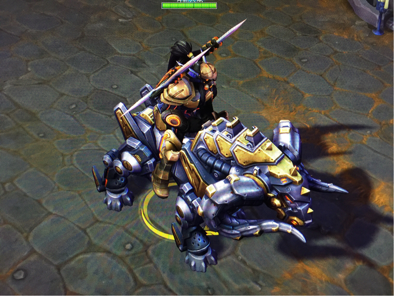 求个机甲伊利丹皮肤和穆拉丁新坐骑科幻公羊的搭配,有老司机已经入手