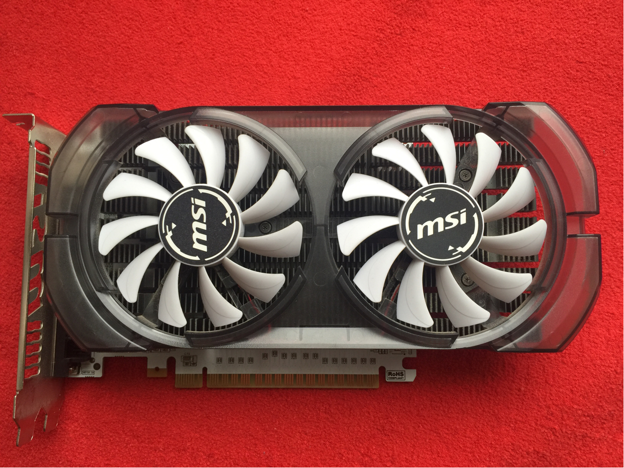 电脑硬件微星gtx750tioc2g颜值爆炸