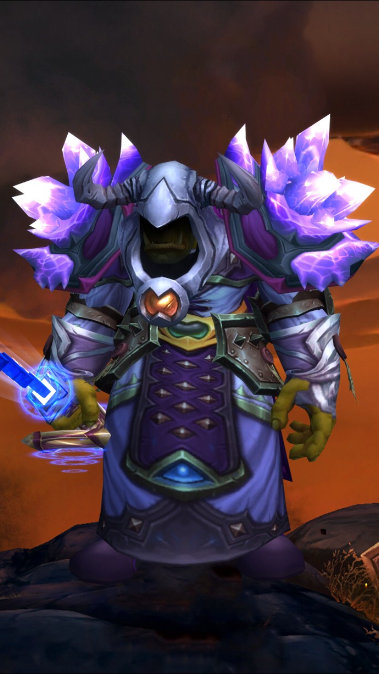 我就想问问有没有玩男兽人法师的