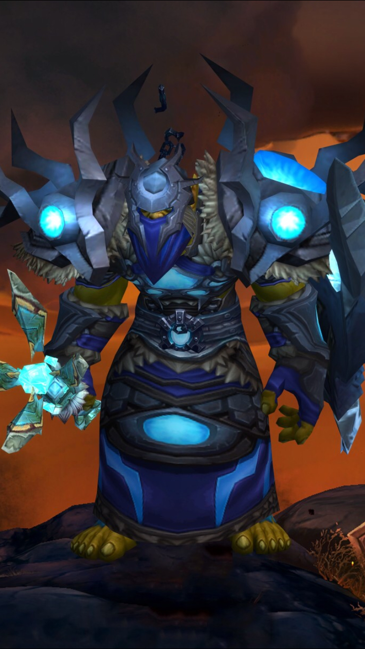 求男兽人霸气锁甲幻化