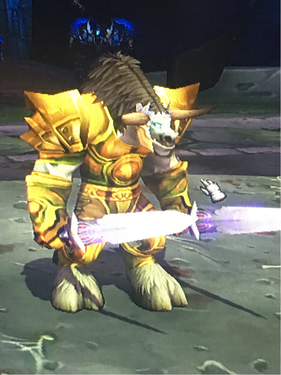 幻化光荣的牛头人已经不再考虑血妹子了