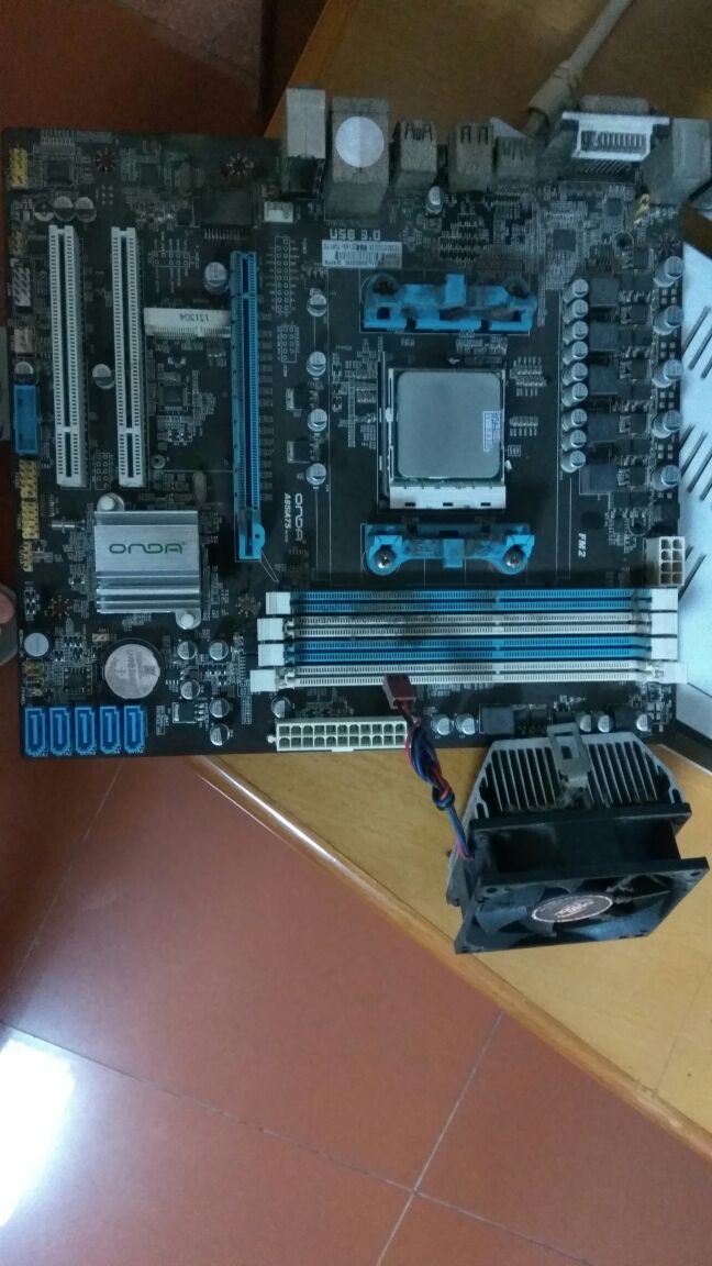 电脑硬件出个速龙x4750k昂达a85u