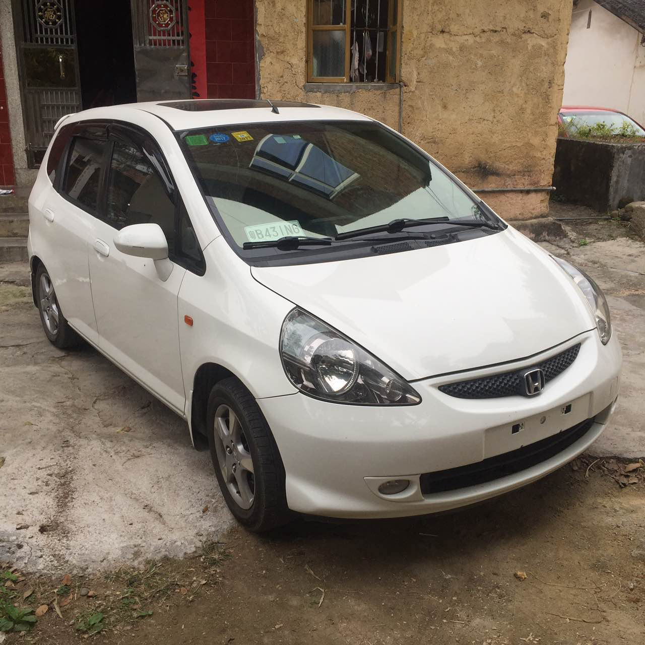 05年的飞度多图杀流量