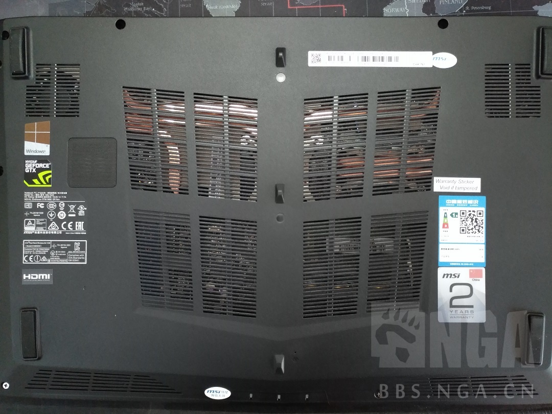 作业贴5k元级新10系笔记本微星gl62m7rd224cn开箱简测ssd屏幕升级作业