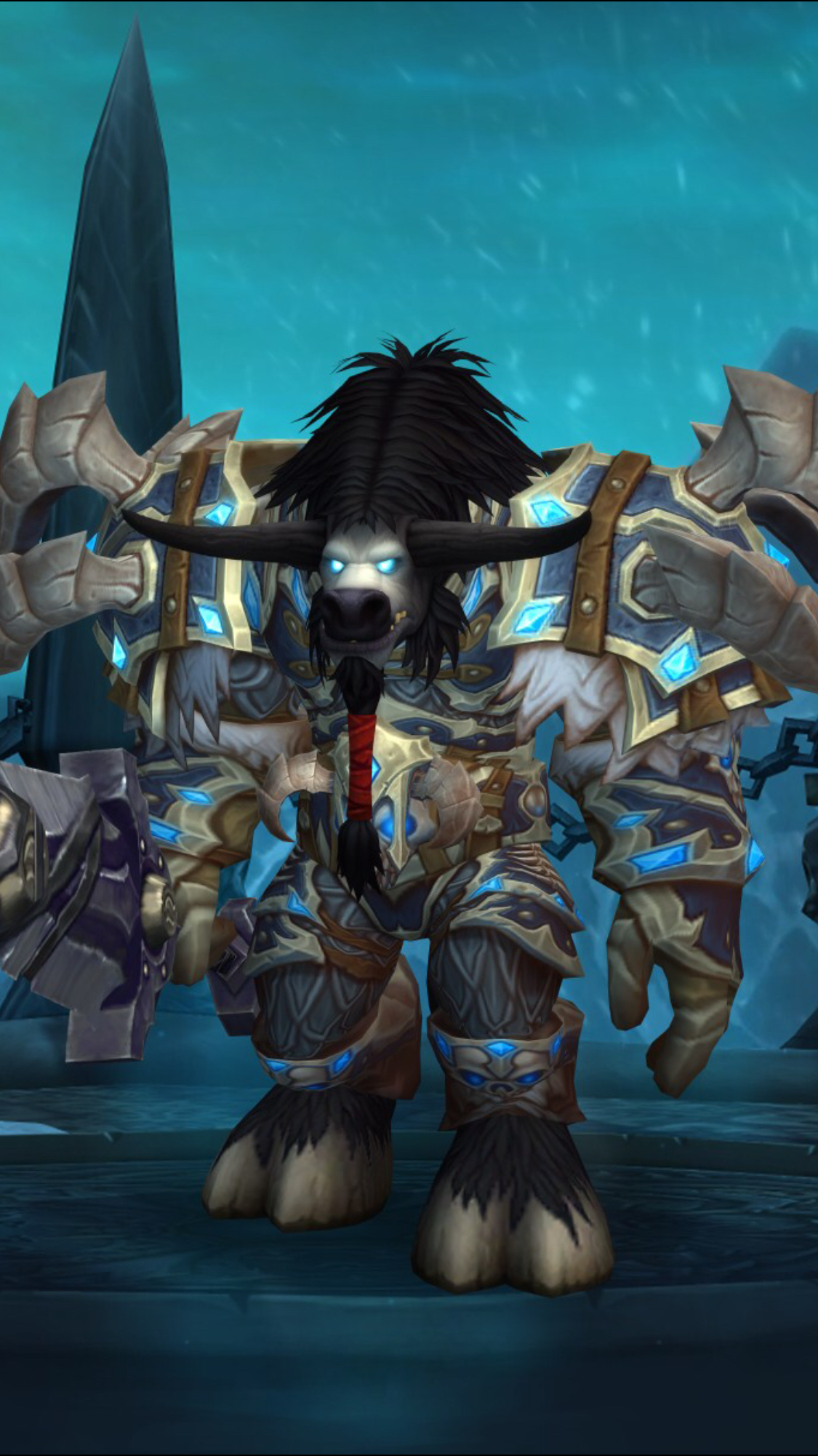 [幻化]个人认为牛头dk最帅的幻化套装之一