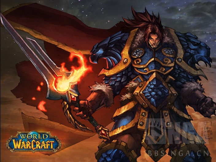 板甲幻化联盟国王瓦里安