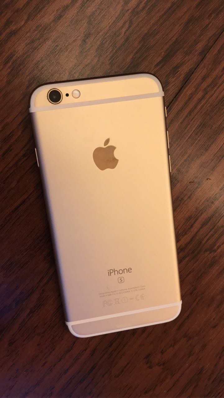 出个自用iphone6s土豪金128g2950元