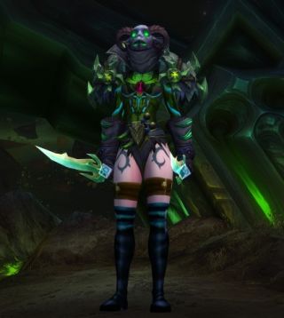 皮甲暗夜女dh幻化符合dh气质又充满性感不随便乱漏目前最满意的幻化