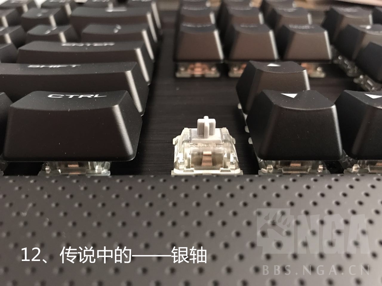 作业贴美商海盗船k70rgb银轴开箱作业