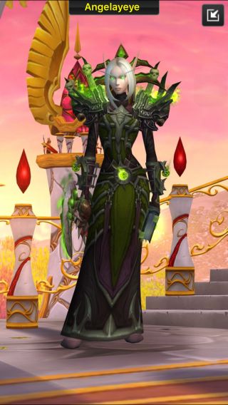 牧师幻化法师的大元帅套装