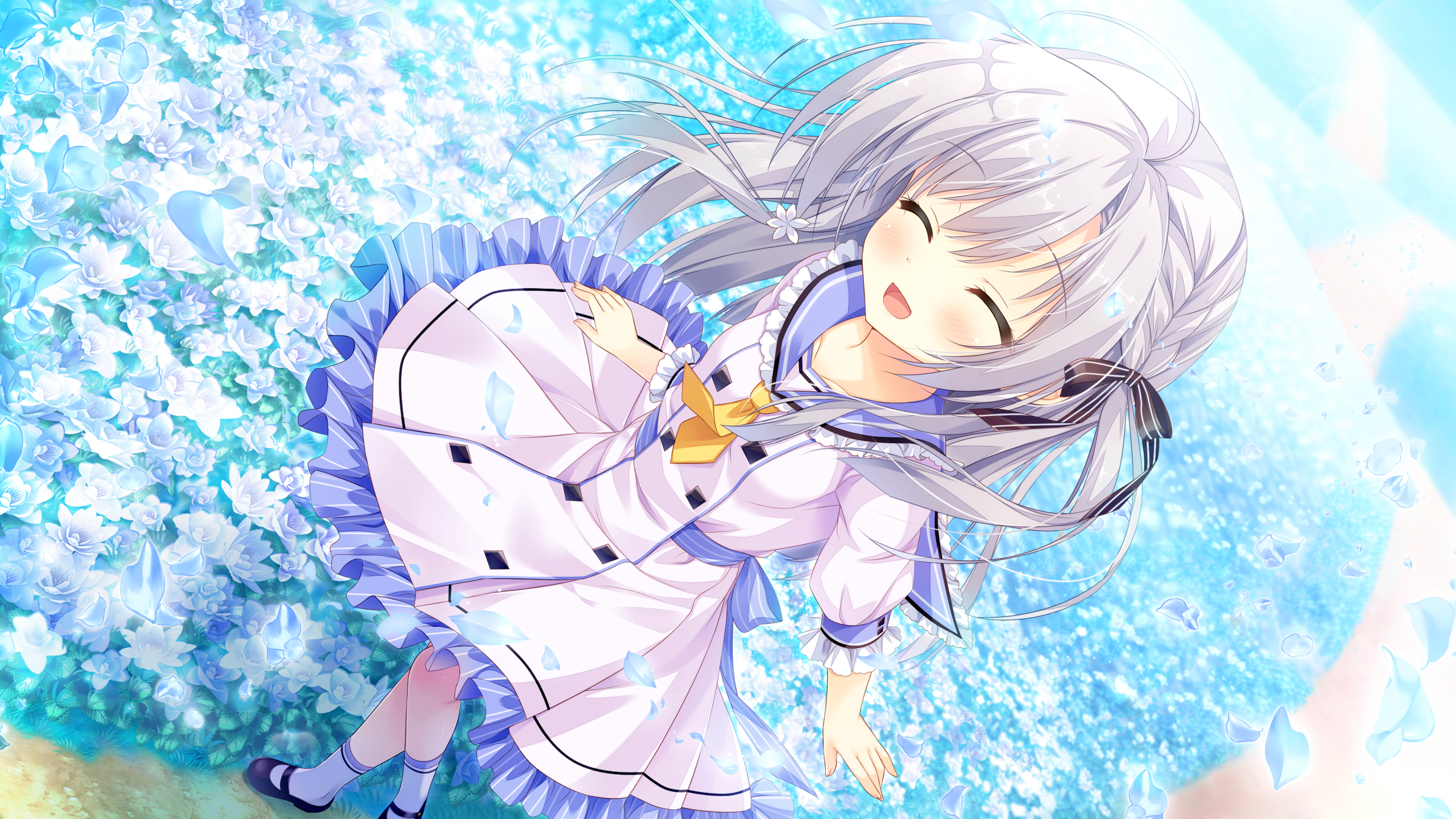 搬运gal画风的胜利永不枯萎的世界与终结之花汉化发布终之花汉化组