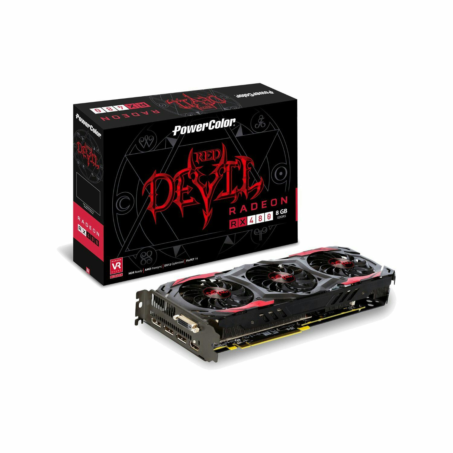 迪兰恒进的rx480恶魔为什么没有在中国卖啊?