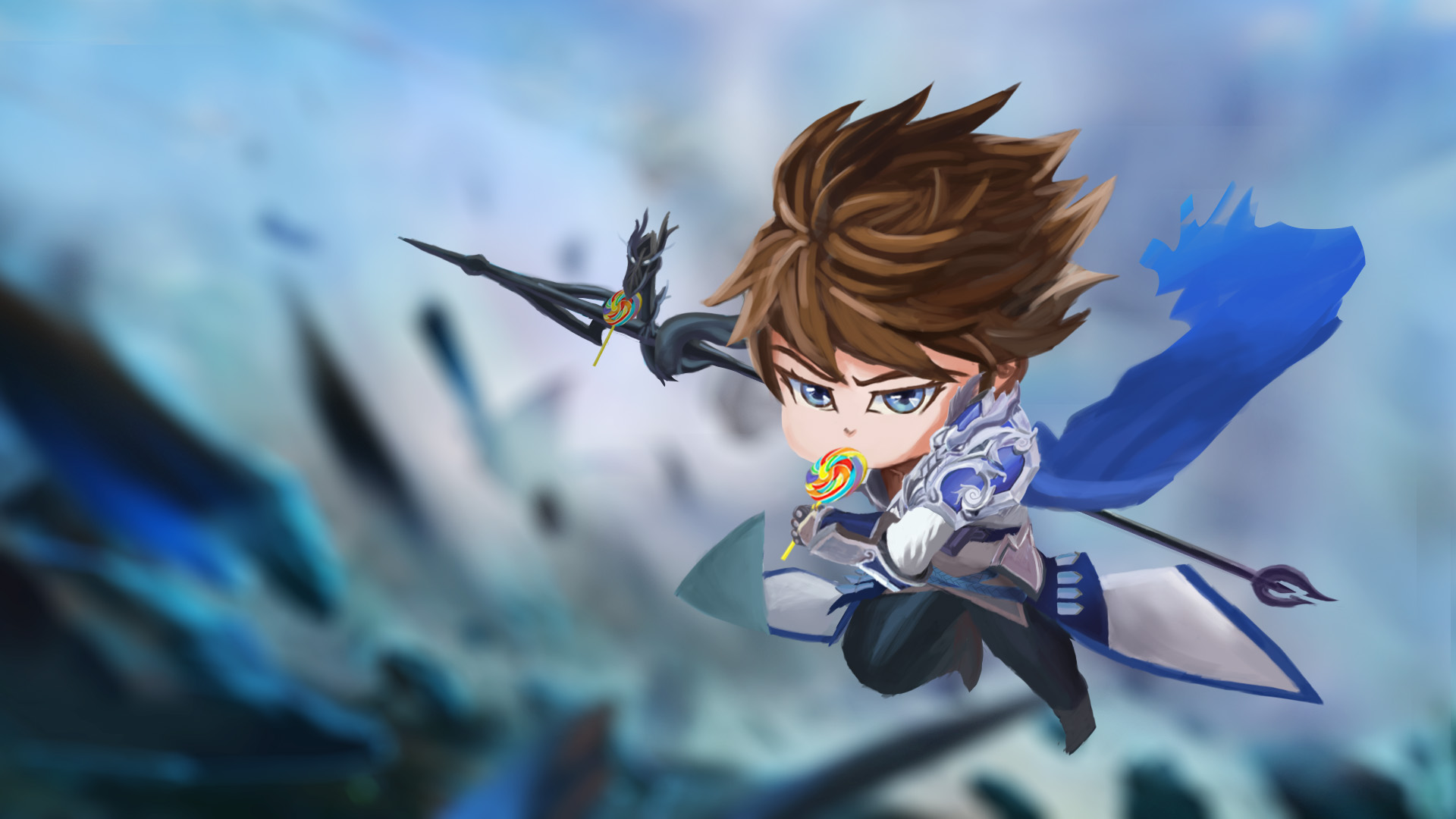 哇的一声哭出来q版赵云明知画不好也画了这次只求轻喷