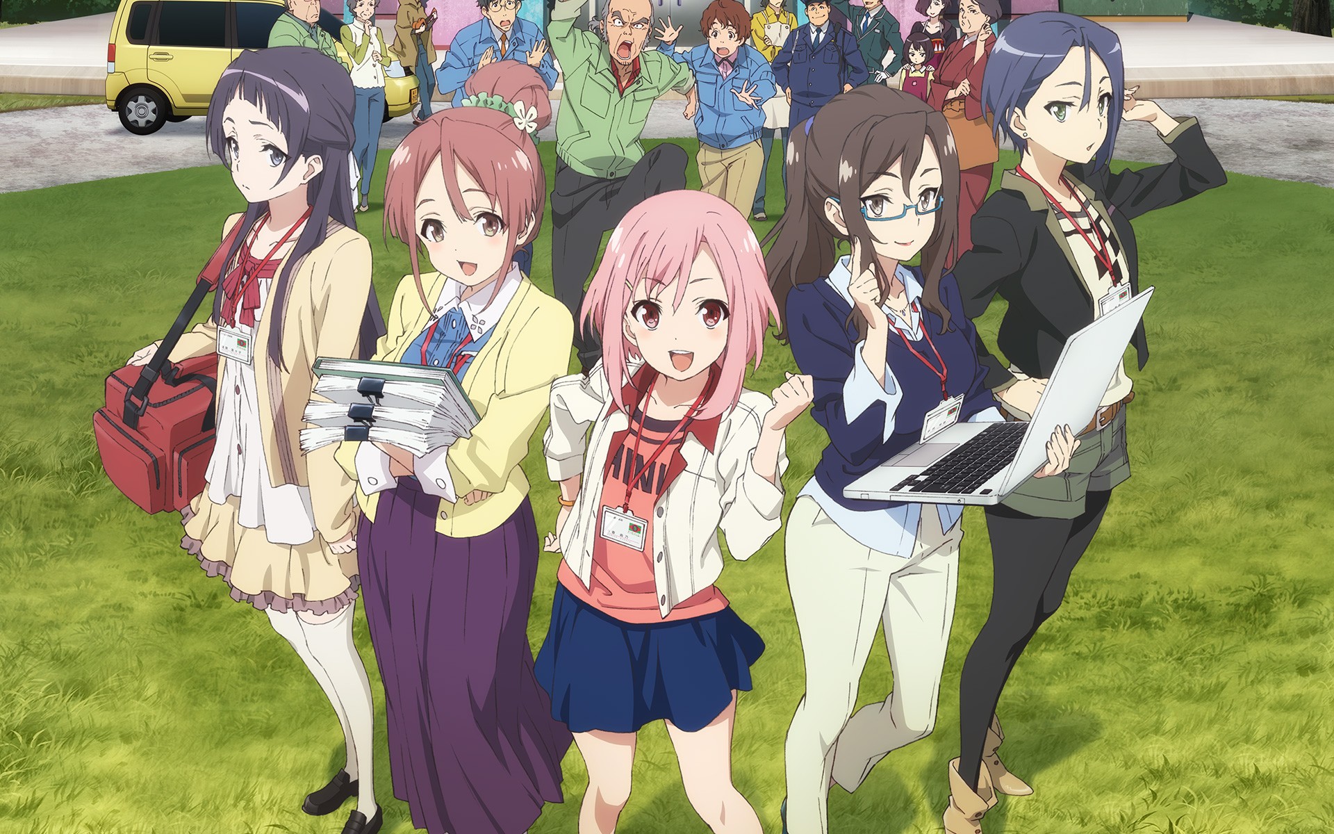 a.works\\'工作的女孩子系列\\'第三弹,《sakura quest/樱花任务》,完