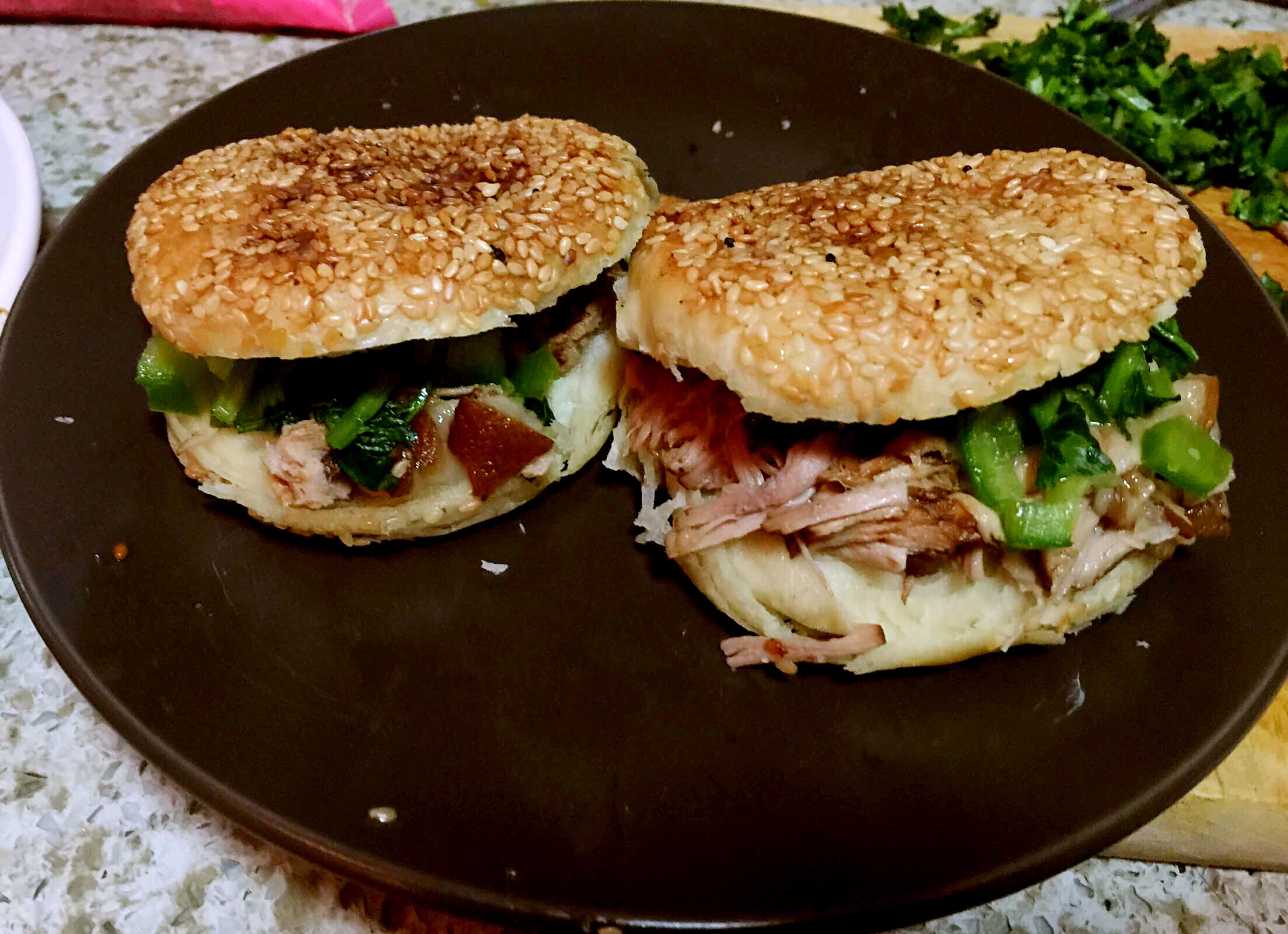 儿时味道好吧被肉夹馍洗脑了是烧饼夹肉