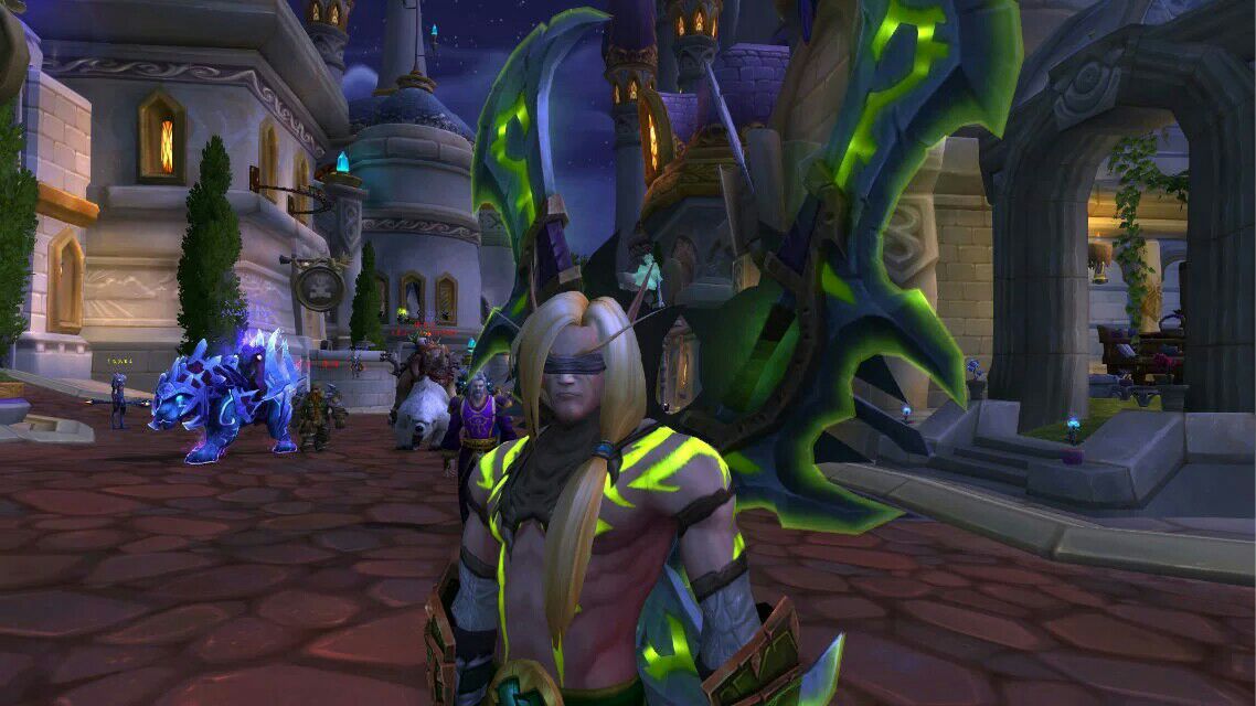 男血精灵dh简单幻化