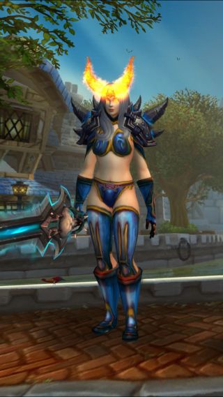 求一套好看的人类女战士的幻化