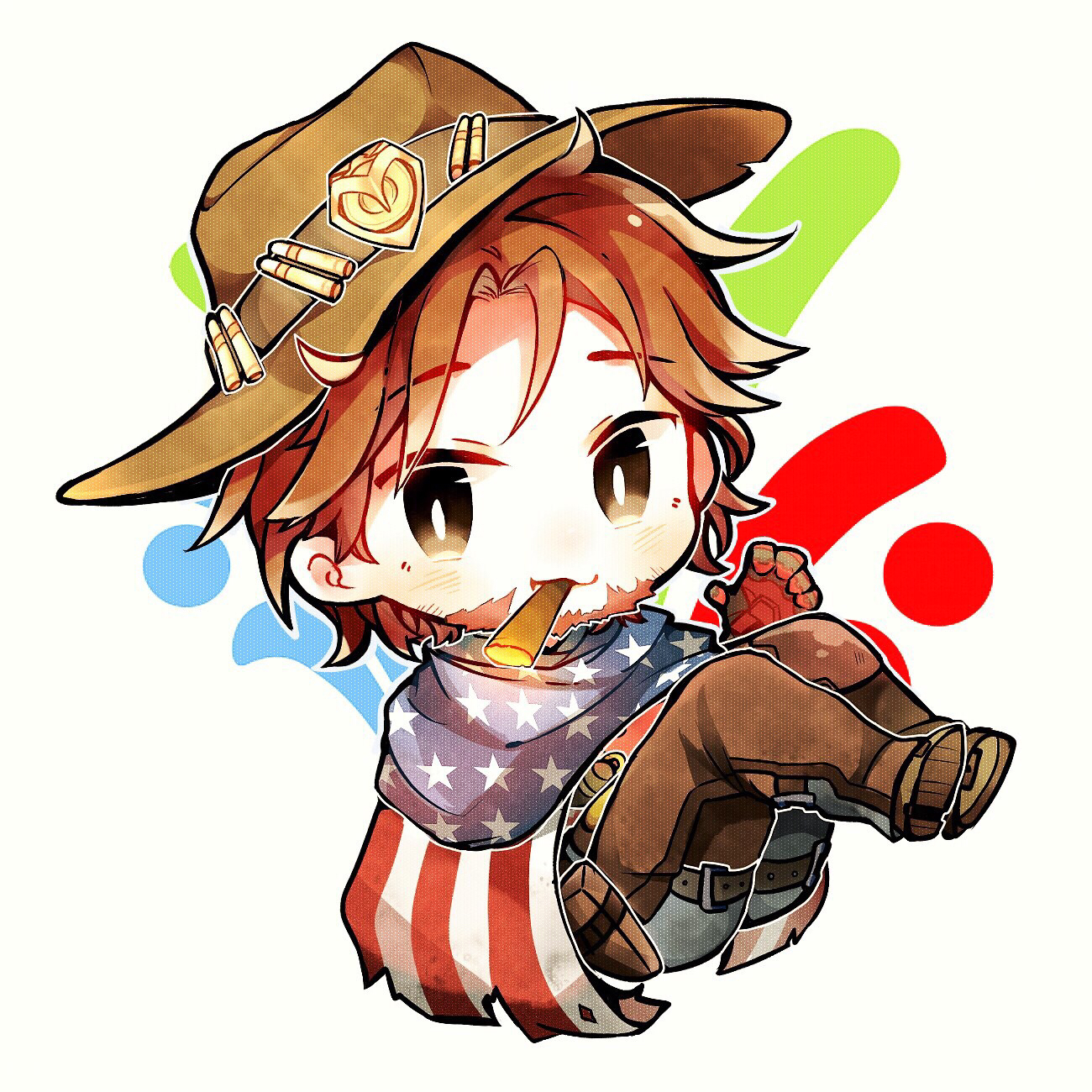 求一些帅气和萌萌的麦克雷头像楼主把自己存的头像放在这里了