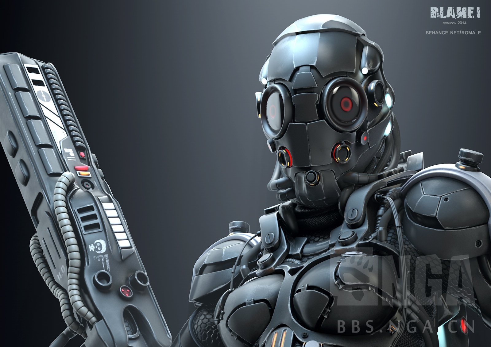 搬运这个blame的女主同人真帅啊