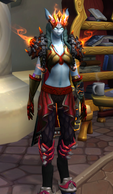 萌萌哒的德莱尼萨满妹子