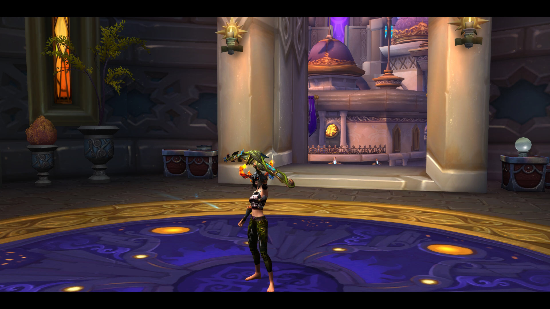 射击猎法师塔神奇外观开花弓场景战役技巧新外观已拿到