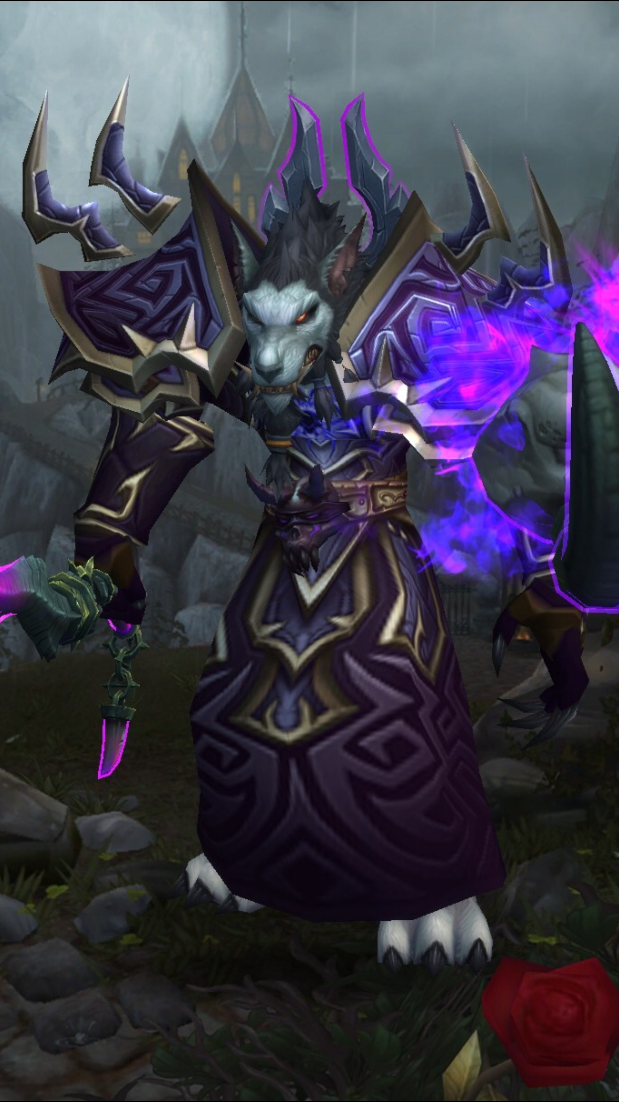 [其他] 各位虚空领主,不能幻化单手剑的状态下,都幻化的啥法杖啊.