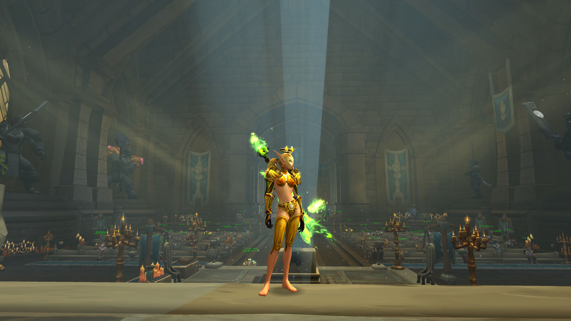 [我知道你们很专业]有没有哪位大佬发个漂亮的血精灵圣骑士幻化给我呀