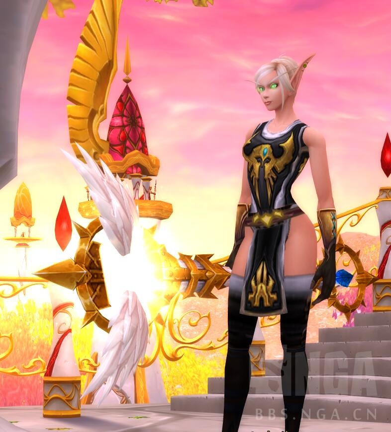 求血精灵牧师小姐姐幻化!