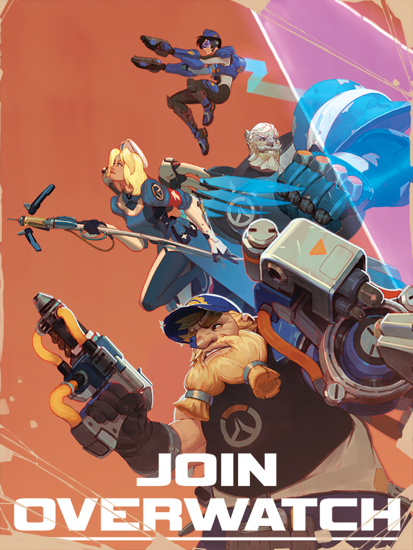 新闻官方加入守望先锋系列海报新增防御英雄托比昂