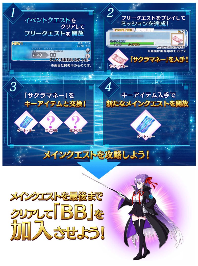 [日服活动]FGO-Fate\/EXTRA CCC联动活动 BB