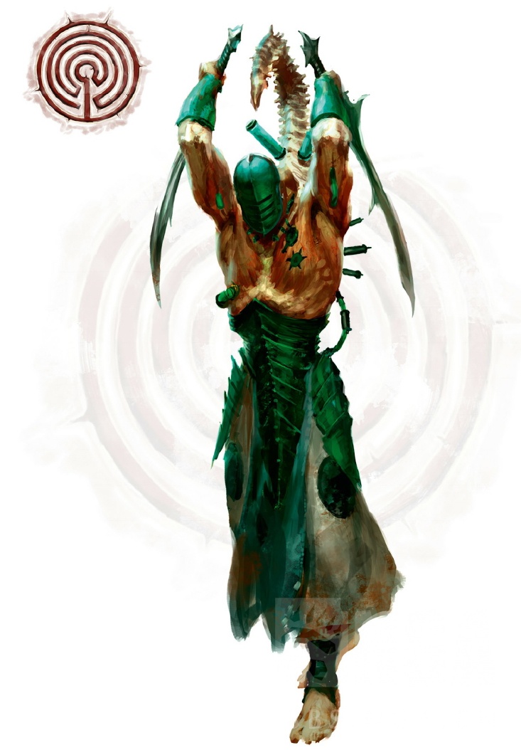 基础图库平日收图大奉献黑暗灵族darkeldar第一弹插画同人