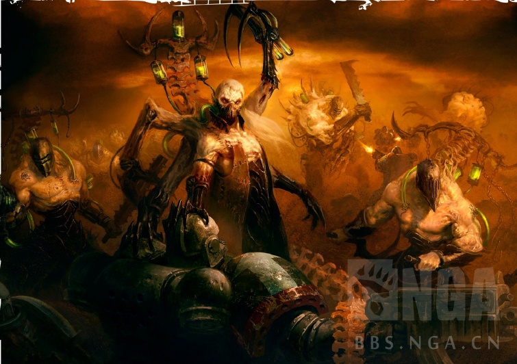 基础图库平日收图大奉献黑暗灵族darkeldar第一弹插画同人