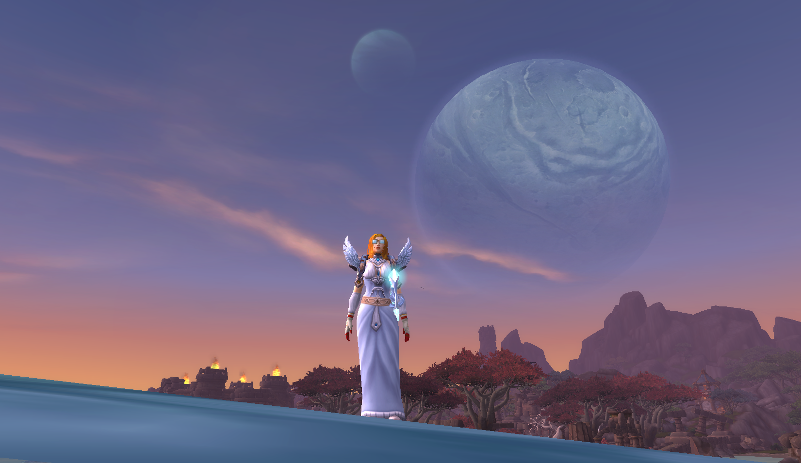 [疑问] 德拉诺的这两个星球坐骑能飞上去吗?