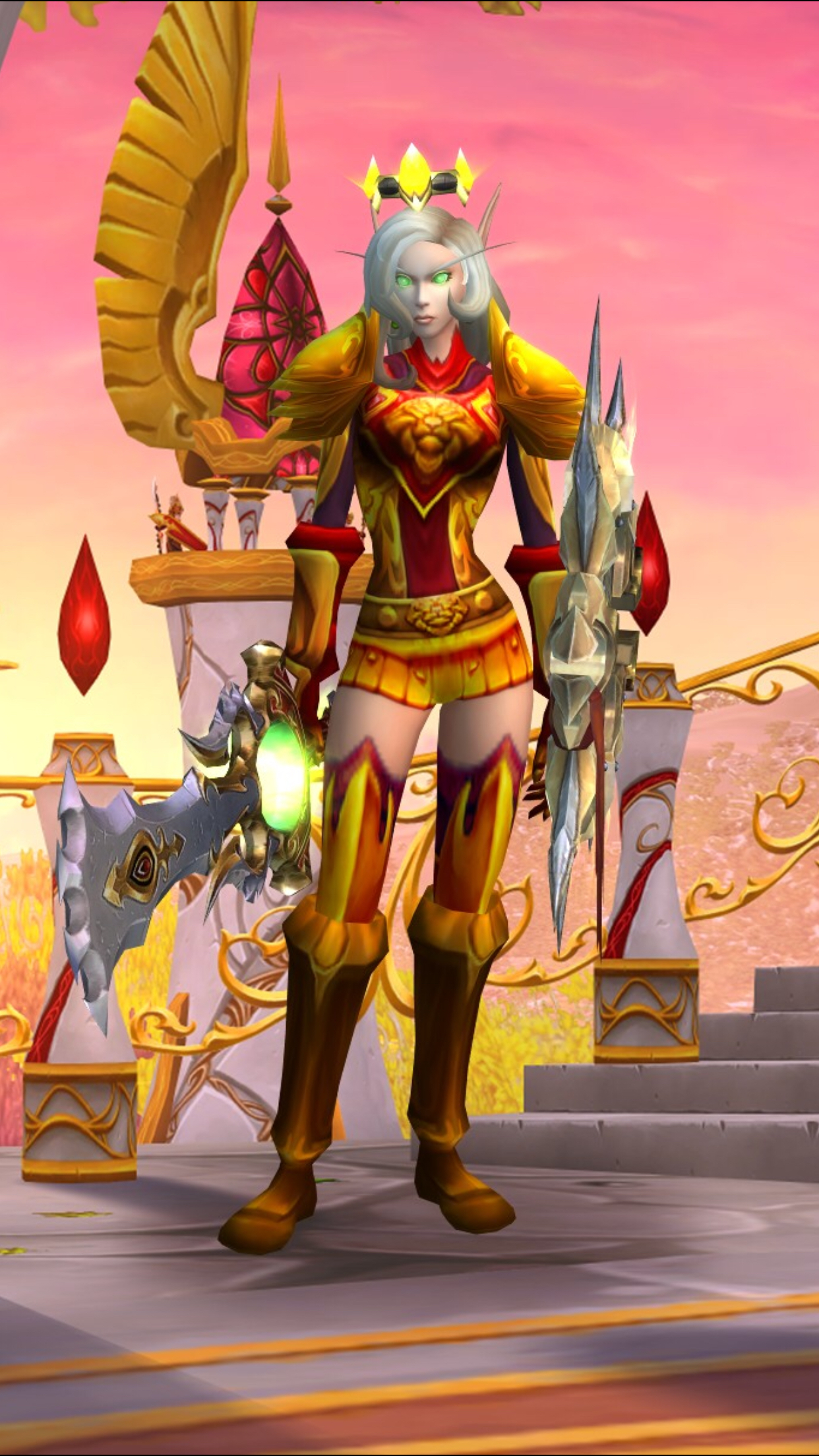 求幻化,血精灵女防骑