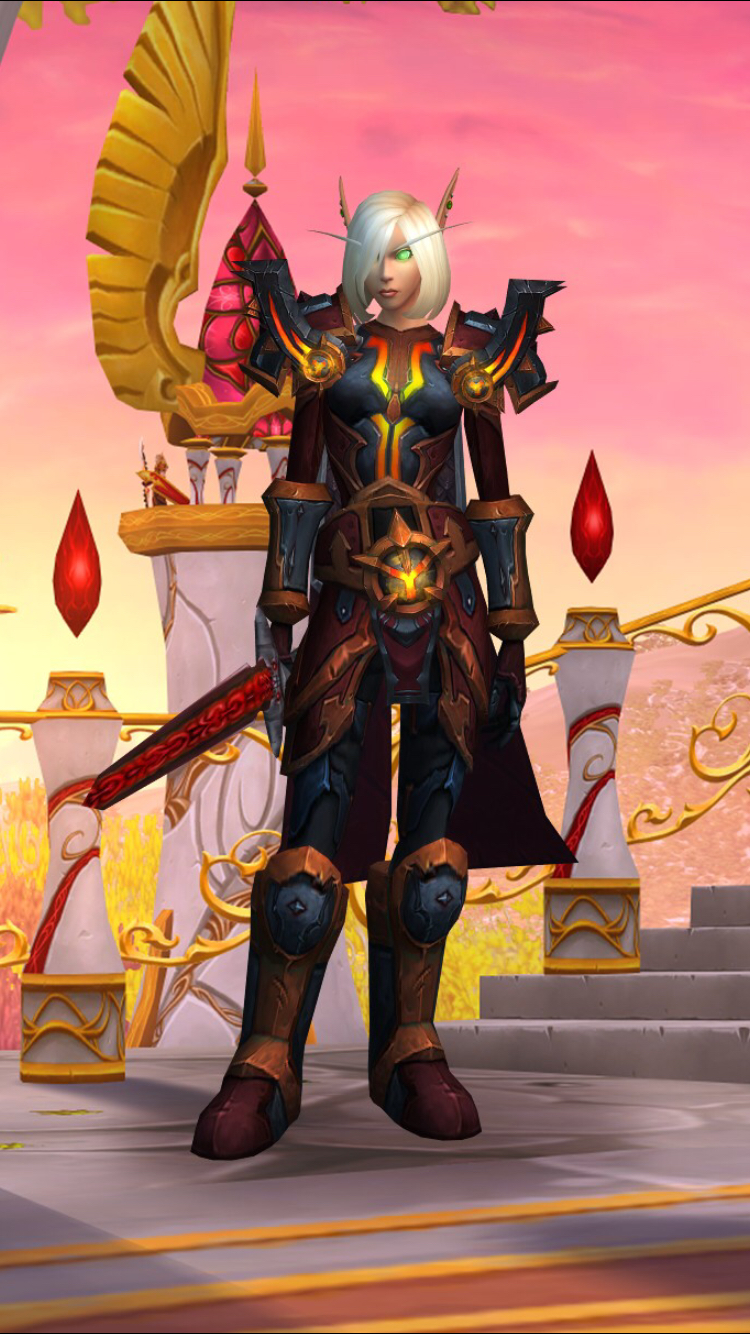 求幻化,血精灵女防骑