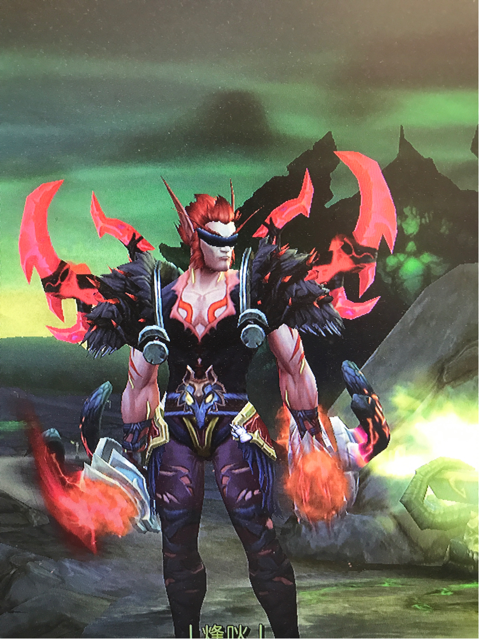 萨维斯肩膀幻化!