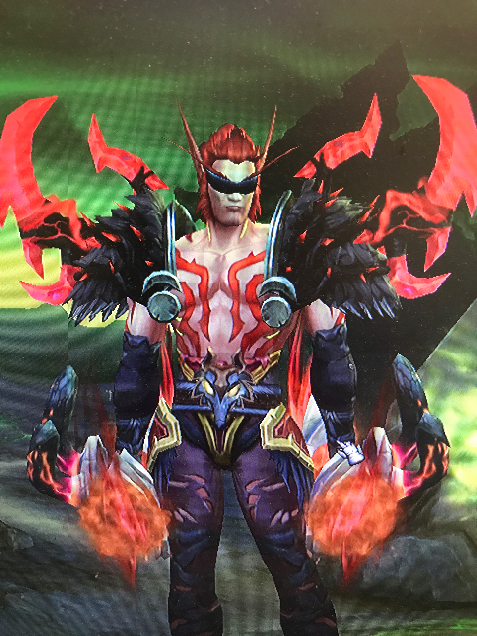 萨维斯肩膀幻化!