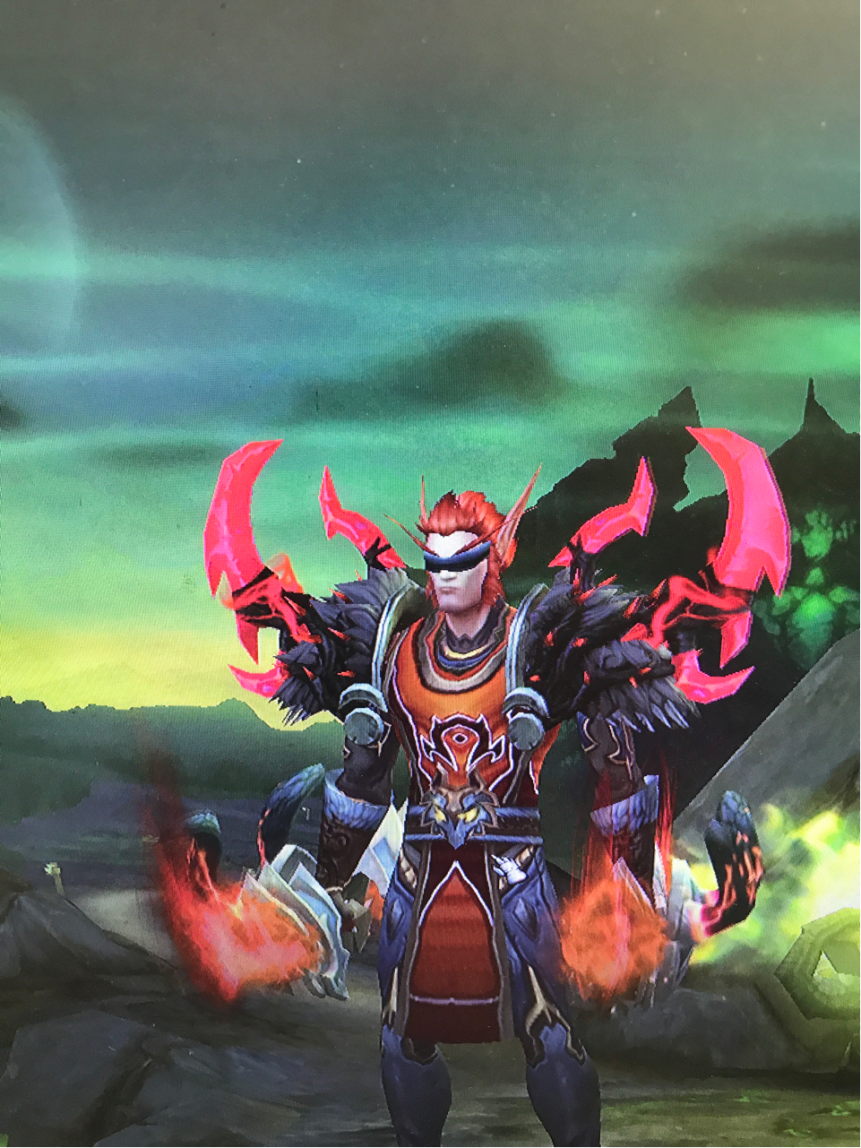 萨维斯肩膀幻化!