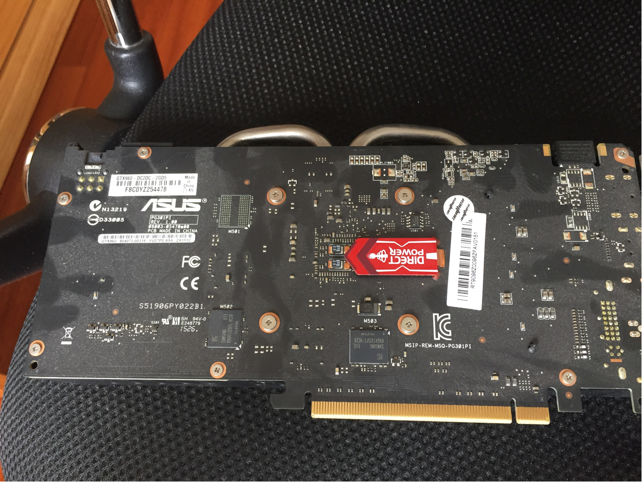 电脑硬件华硕9602g出了